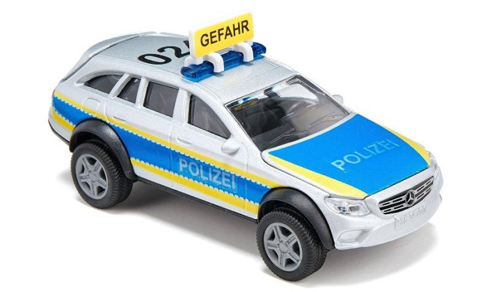 Siku Машина полицейская Mercedes-Benz E-Class All Terrain 4X4 hape полицейская машина с сиреной