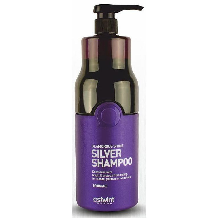 Ostwint Шампунь для волос Silver Shampoo Glamorous Shine 1000 мл 340697 - фото 1