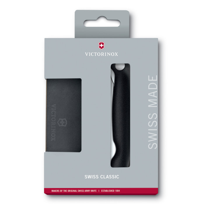 

Victorinox Нож кухонный Swiss Classic столовый для овощей серрейтор 110 мм, Нож кухонный Swiss Classic столовый для овощей серрейтор 110 мм
