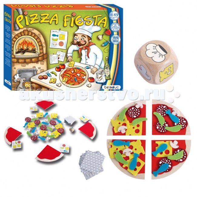 Beleduc Развивающая игра Пицца Фиеста 22705