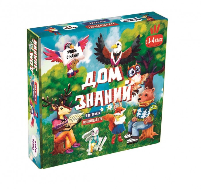 

Strateg Игра настольная Дом знаний, Игра настольная Дом знаний