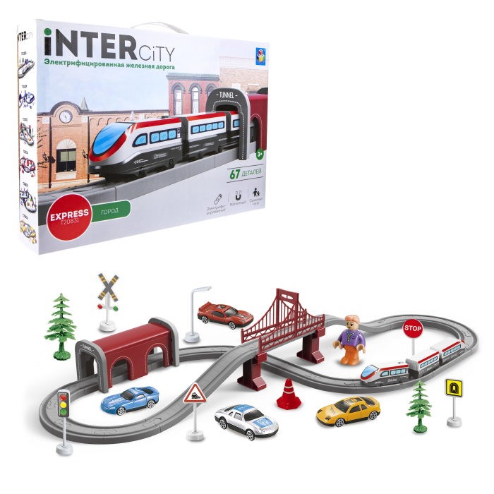 

1 Toy InterCity Express набор Железная дорога Город, InterCity Express набор Железная дорога Город