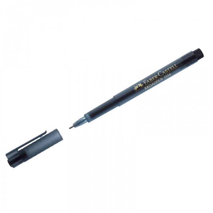  Faber-Castell Ручка капиллярная Broadpen 1554 0.8 мм