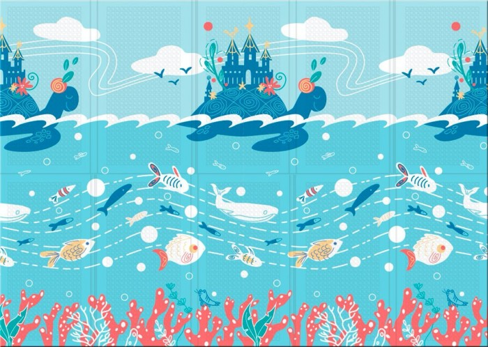 фото Игровой коврик parklon portable подводный мир 200x140x1 см