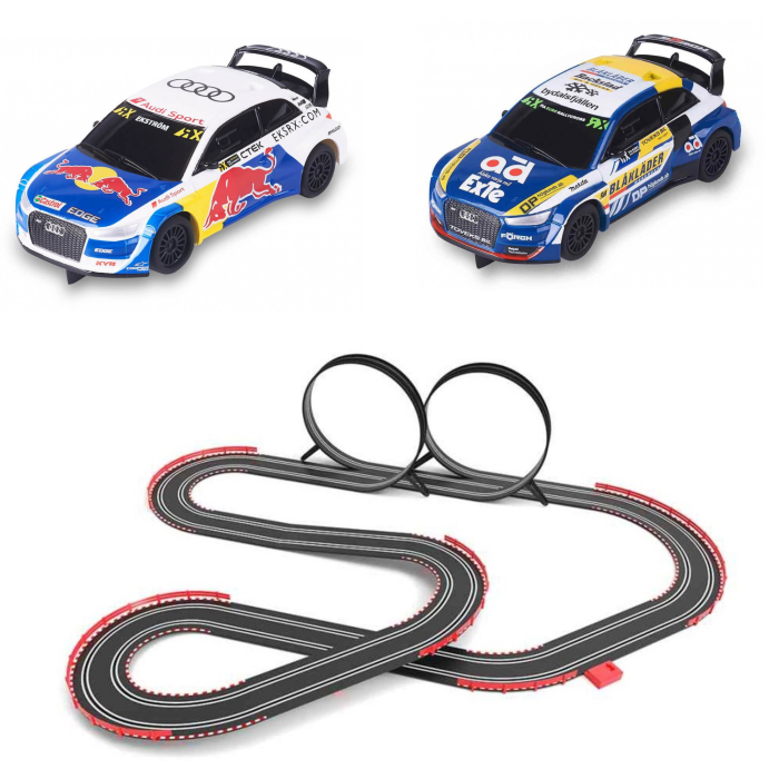 фото Scalextric автотрек compact crazy rally 1:43