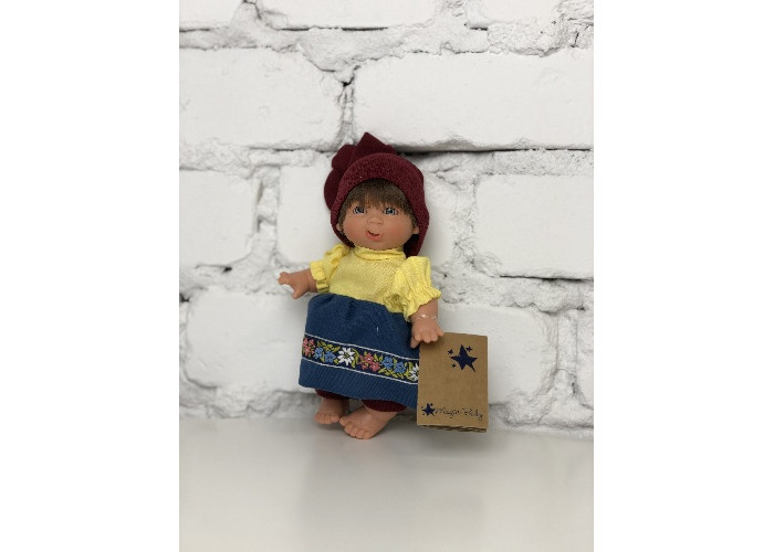 Куклы и одежда для кукол Lamagik S.L. Кукла Джестито Гном девочка ухмыляется 18 см