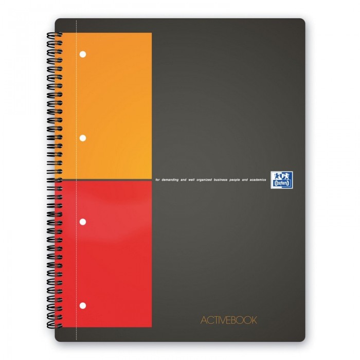 Oxford Бизнес-тетрадь Activebook клетка А4+ 80 листов