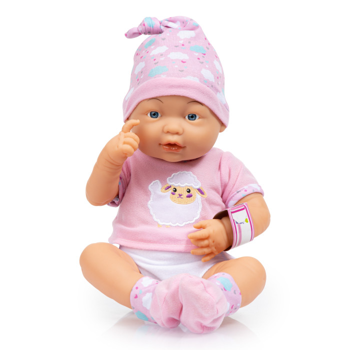 цена Куклы и одежда для кукол Bayer Кукла-малышка 36 см с аксессуарами