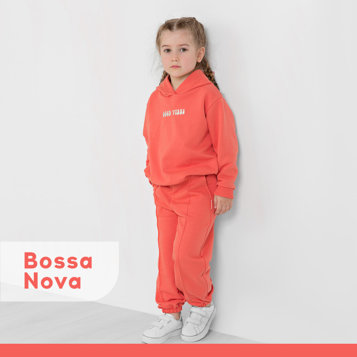 Bossa Nova Костюм худи и брюки для девочки 068, размер 104
