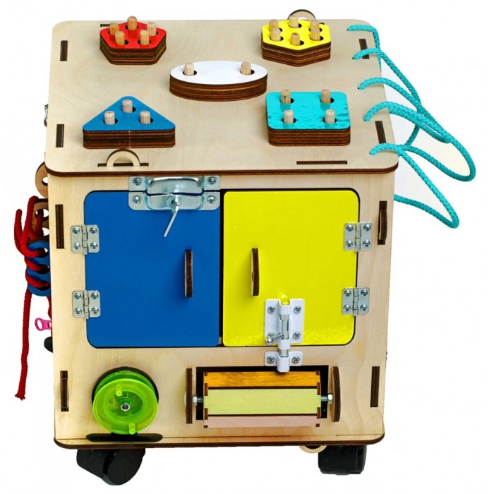 Деревянная игрушка Kampfer Бизикуб Busy Sorter деревянная игрушка kampfer бизи чемодан big book