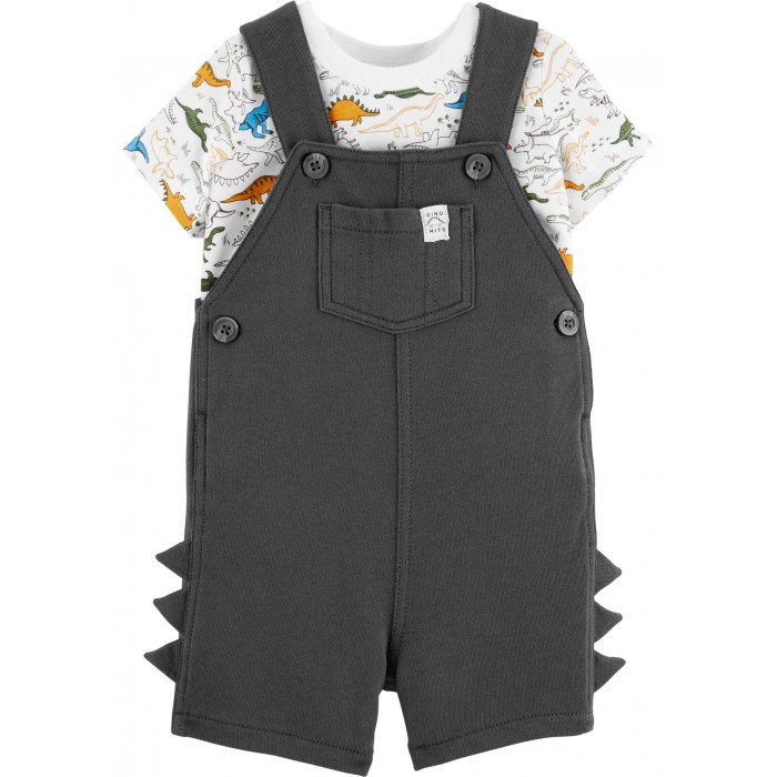 цена Комплекты детской одежды Carter's Комплект Динозавр (2 предмета)