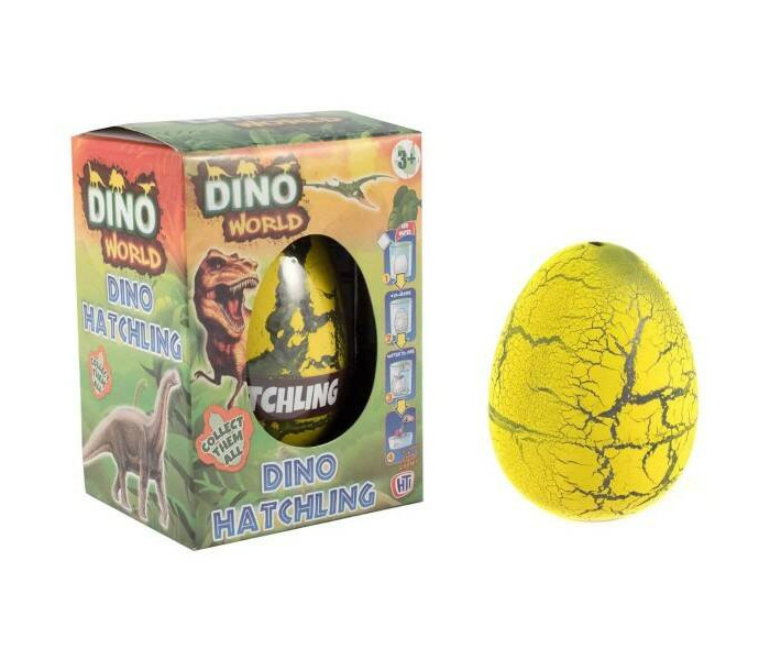 HTI Яйцо динозавра Dino World 1373639 коллекционная фигурка сюрприз динозавра в яйце сквише lava egg 8 героев crazy dino cd02
