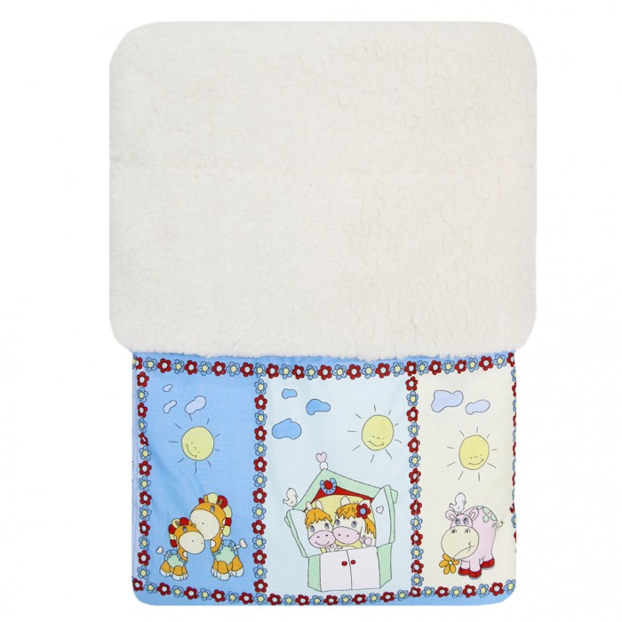 Плед Ангелочки меховой 140х110