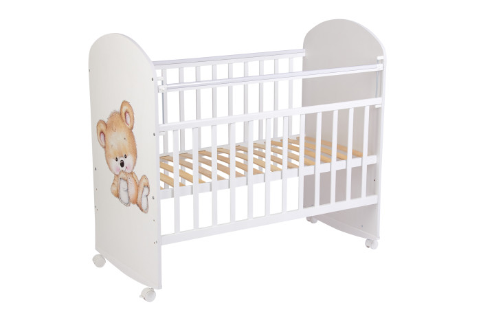 Детская кроватка Фея 701 Медвежонок
