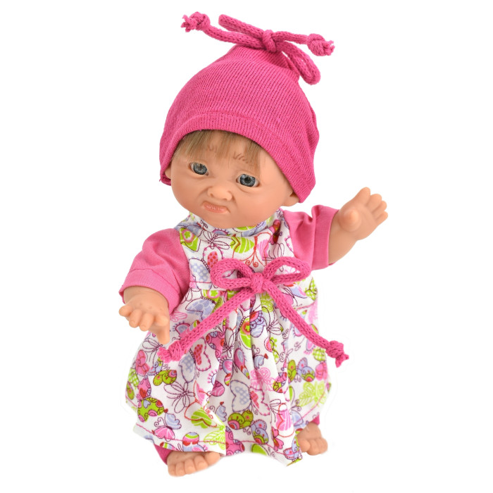 Куклы и одежда для кукол Lamagik S.L. Кукла Джестито Инфант в розовой шапке 18 см