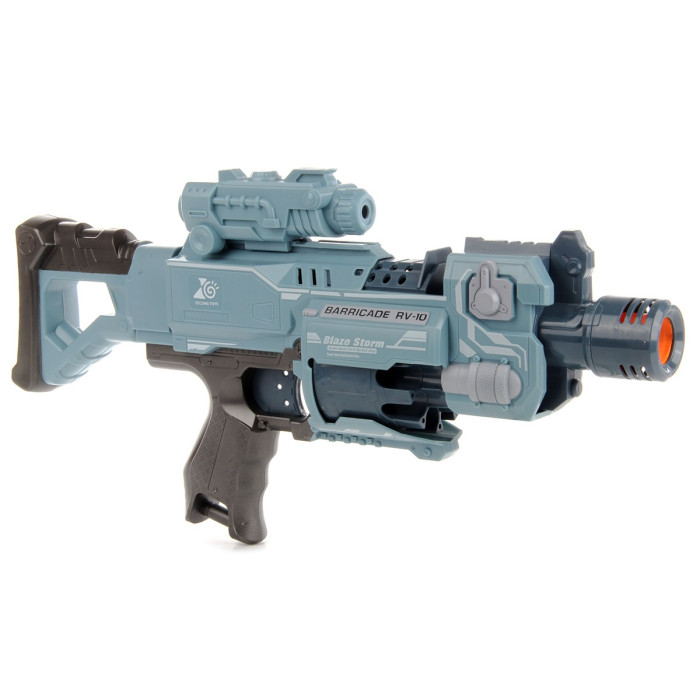 Игрушечное оружие Veld CO Бластер с мягкими снарядами 20 шт. игрушечное оружие veld co автомат 102023