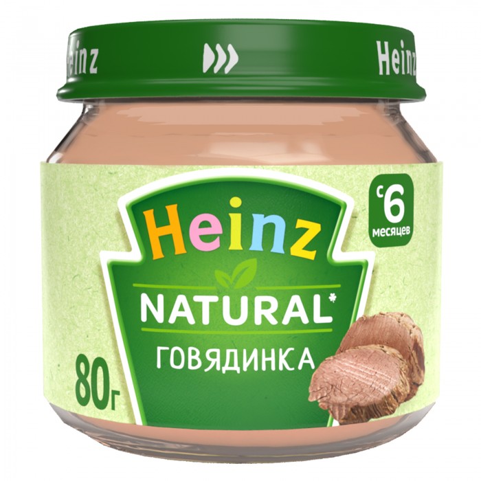  Heinz Пюре Говядинка с 6 мес. 80 г