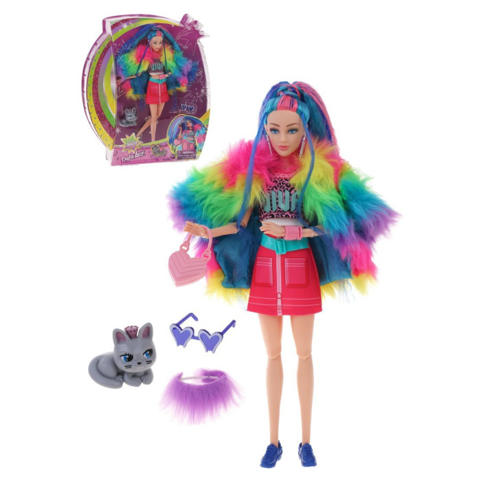 цена Куклы и одежда для кукол Defa Игровой набор Модница 28 см