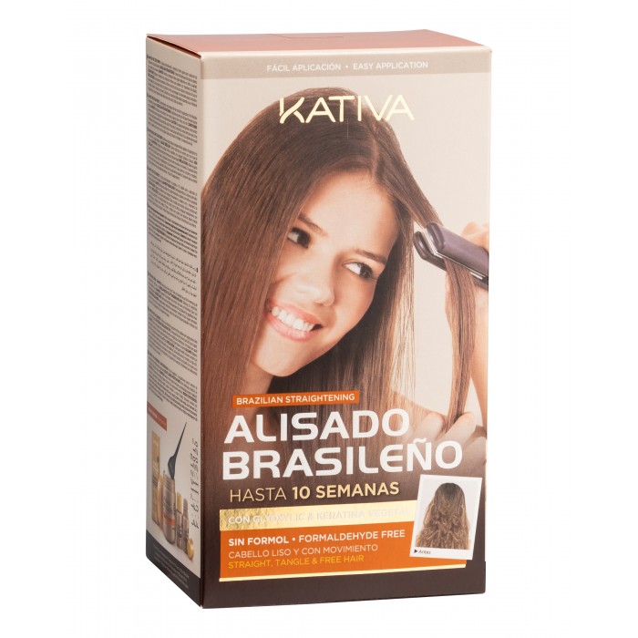 Kativa Набор для кератинового выпрямления и восстановления волос с маслом Арганы 65T00030 - фото 1