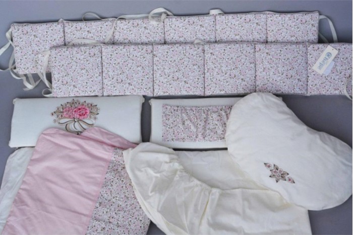 Комплекты в кроватку Chepe Французский прованс (6 предметов) комплекты в кроватку chepe ловец снов 3 предмета
