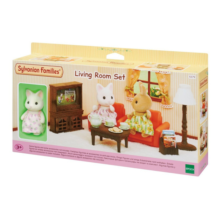 Кукольные домики и мебель Sylvanian Families Гостиная 5379 кукольные домики и мебель sylvanian families кухонный игровой набор