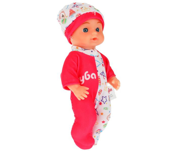 Куклы и одежда для кукол Карапуз Пупс функциональный Буба 15 см Y15BD-BOOBA-BL-RU