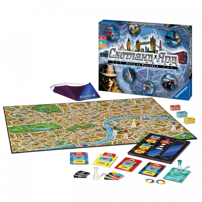 

Ravensburger Настольная игра Скотланд Ярд Новый, Настольная игра Скотланд Ярд Новый