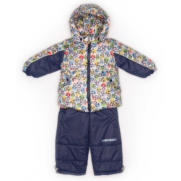 утеплённые комплекты happy baby набор дождевик и полукомбинезон 88500 Утеплённые комплекты Malek Baby Комплект (куртка, полукомбинезон) 409ШМ