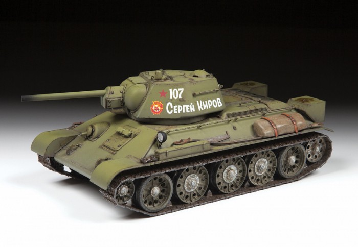 Сборные модели Звезда Сборная модель Советский средний танк Т-34/76 1942 г. сборные модели wooden toys сборная модель танк