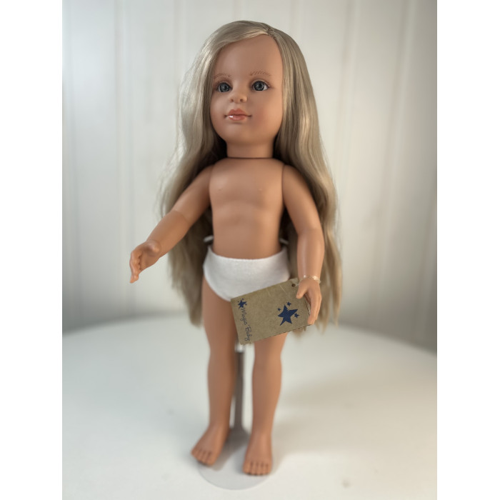 Куклы и одежда для кукол Lamagik S.L. Кукла Нина блондинка без одежды 42 см цена и фото