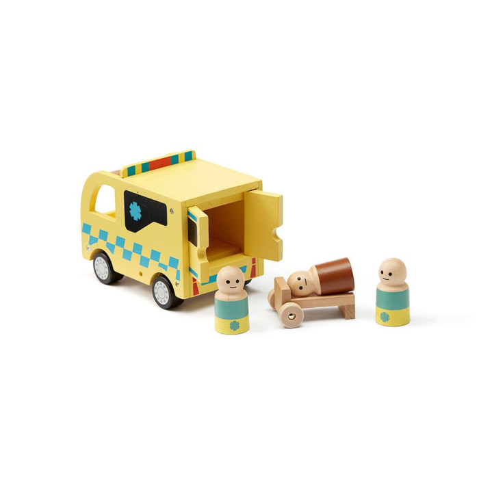 Деревянная игрушка Kid's Concept Игрушечная скорая помощь серия Aiden автобус инерционный yako toys серия на земле в небе на море скорая помощь