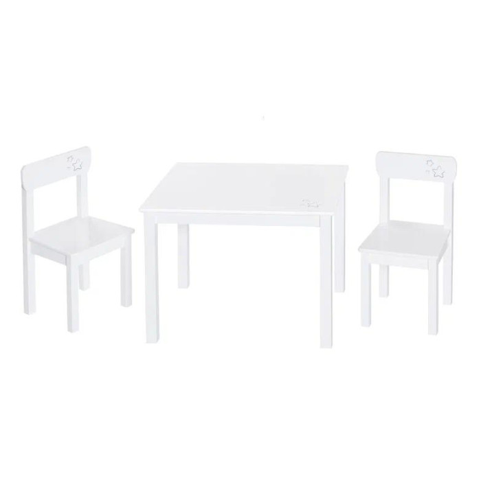 Детские столы и стулья Roba Комплект детской мебели Little Stars (стол, два стульчика)