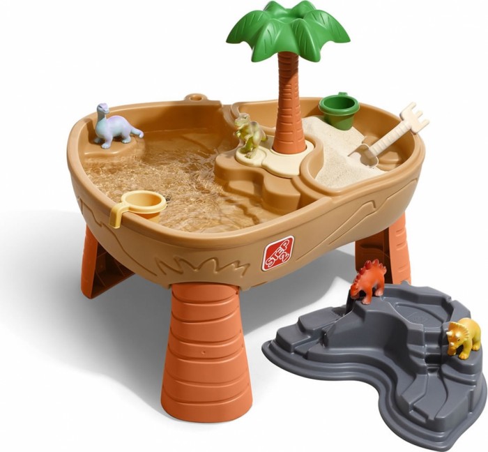 Step 2 Столик для игр с водой и песком Дино наклейки 3d дино
