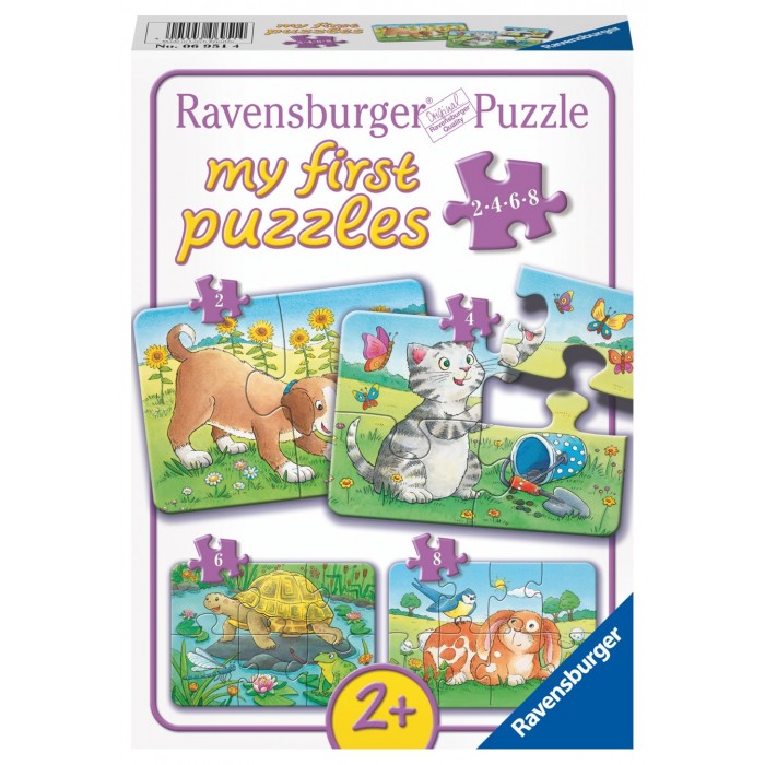 

Ravensburger Пазл Милые животные 4 шт., Пазл Милые животные 4 шт.