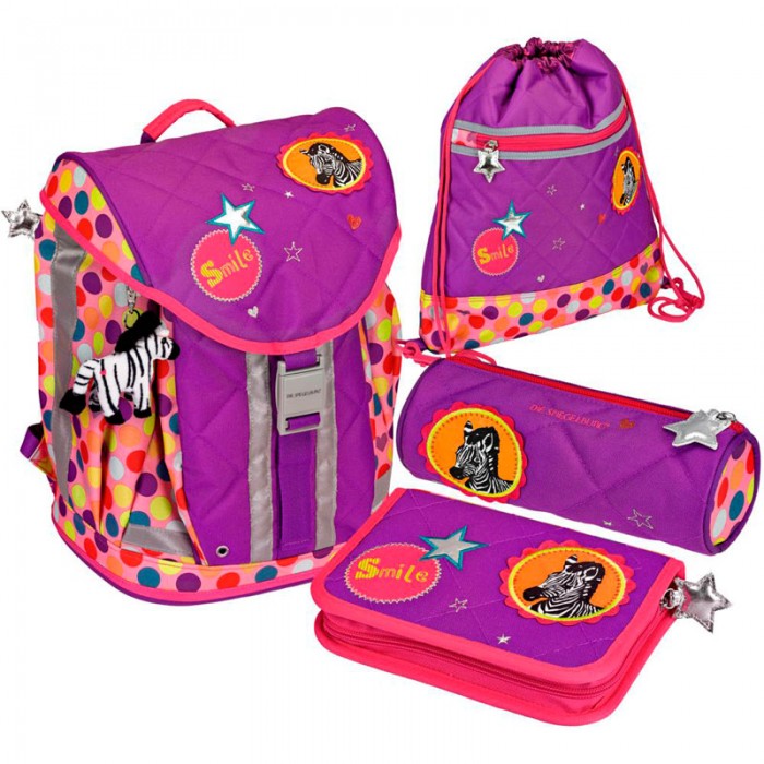 Spiegelburg Школьный рюкзак Bunte Punkte Flex Style с наполнением 11870 рюкзак школьный для подростков ортопедический space cat