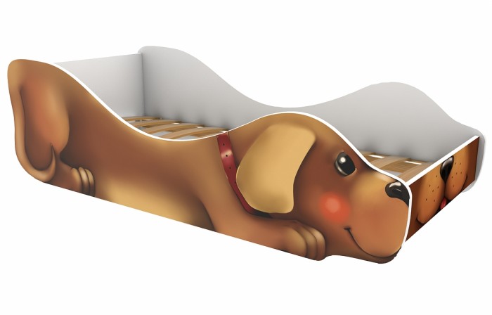 фото Подростковая кровать бельмарко собачка-жучка