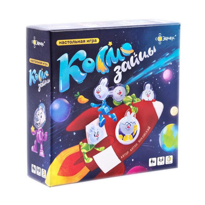 

Эврикус Настольная игра Космозайцы, Настольная игра Космозайцы
