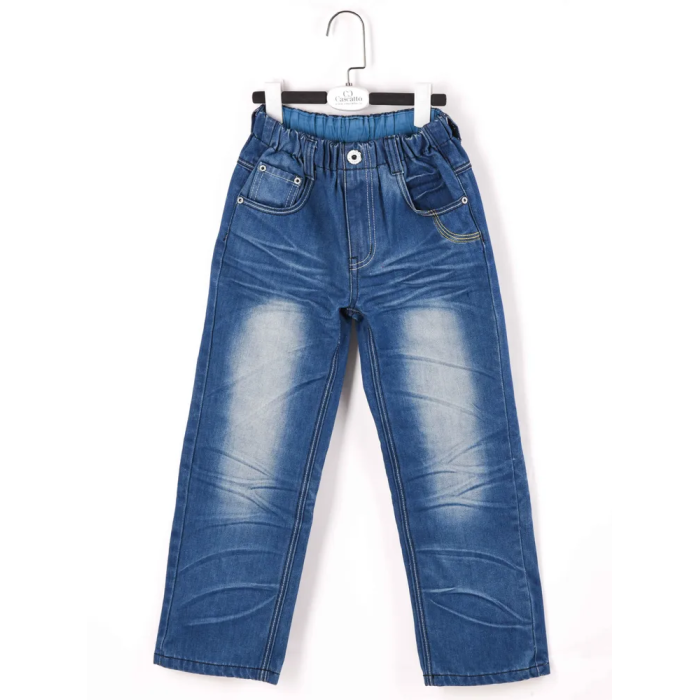 цена Брюки и джинсы Cascatto Джинсы для мальчика DGDM18