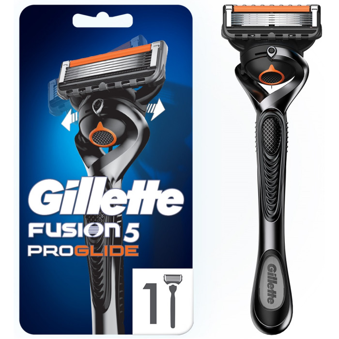 Gillette Бритва Fusion5 ProGlide и 1 кассетой с 5 лезвиями