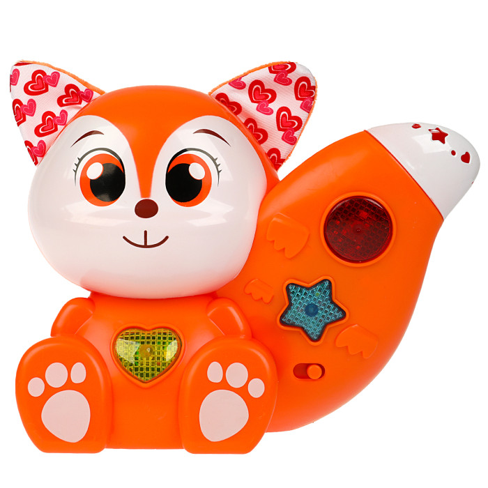 Электронные игрушки Умка Музыкальная игрушка с проектором Лиса - сказочница развивающая игрушка умка обучающий мультиплеер с проектором лисичка оранжевый