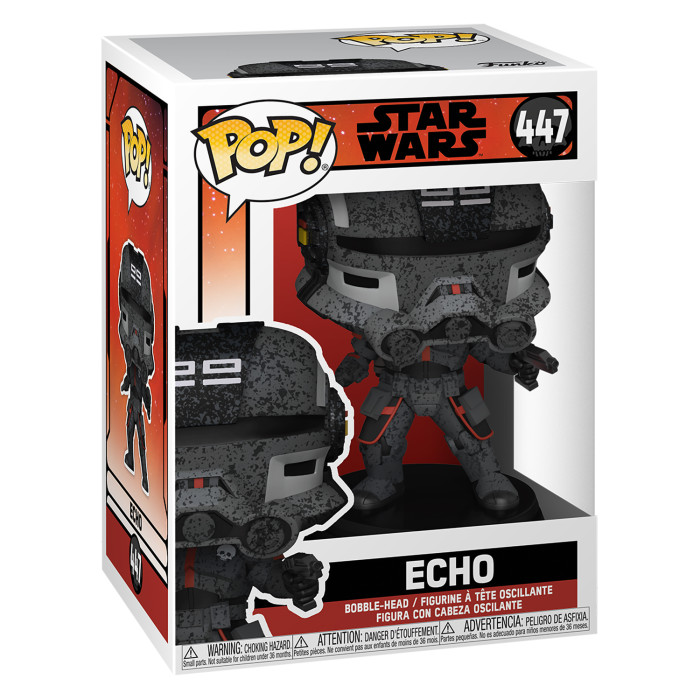 

Funko Фигурка pop! Bobble Star Wars Bad Batch Echo, Фигурка pop! Bobble Star Wars Bad Batch Echo