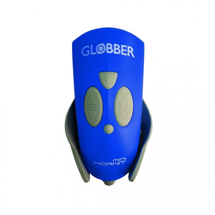 Аксессуары для транспорта Globber Звонок-фонарик для самокатов Mini Hornit 25 мелодий