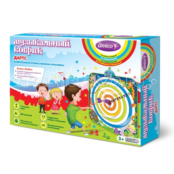 

Игровой коврик Ami&Co (AmiCo) Дартс 20609, Дартс 20609
