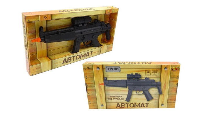 Игрушечное оружие ABtoys Автомат ARS-309 игрушечное оружие veld co оружие детское автомат электронный