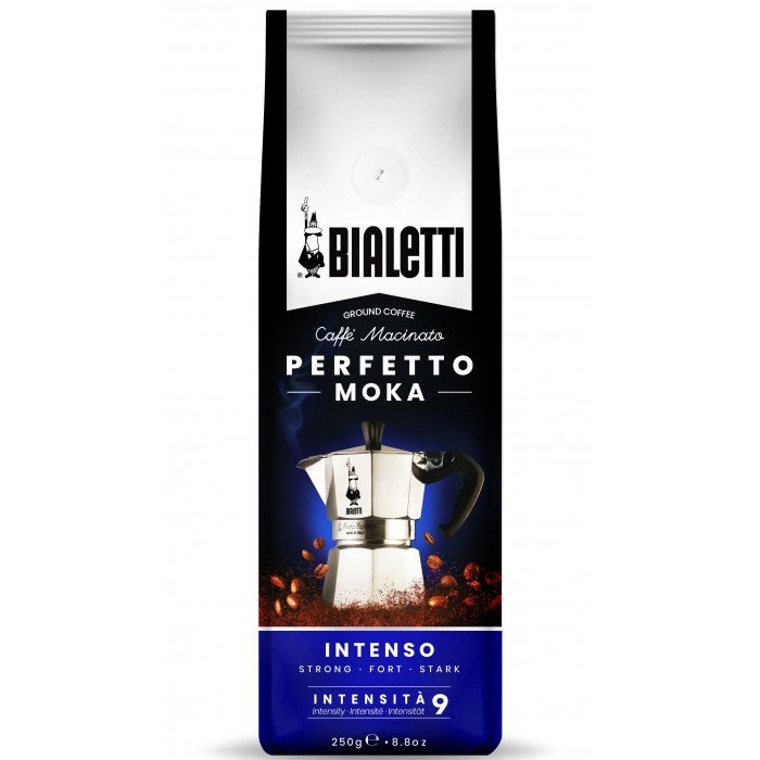 

Bialetti Кофе молотый Perfetto moka Intenso 250 г, Кофе молотый Perfetto moka Intenso 250 г