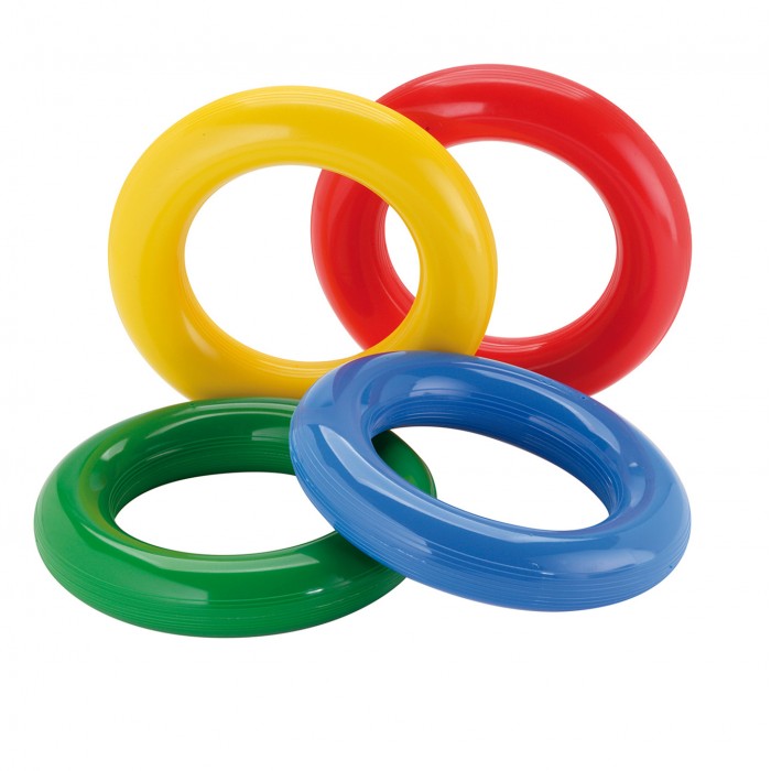 Развивающая игрушка Gymnic Кольцо гладкое Gym Ring 4 шт.