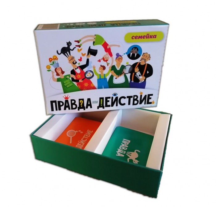 

Хэппибанч Настольная игра Правда или действие! Семейка, Настольная игра Правда или действие! Семейка