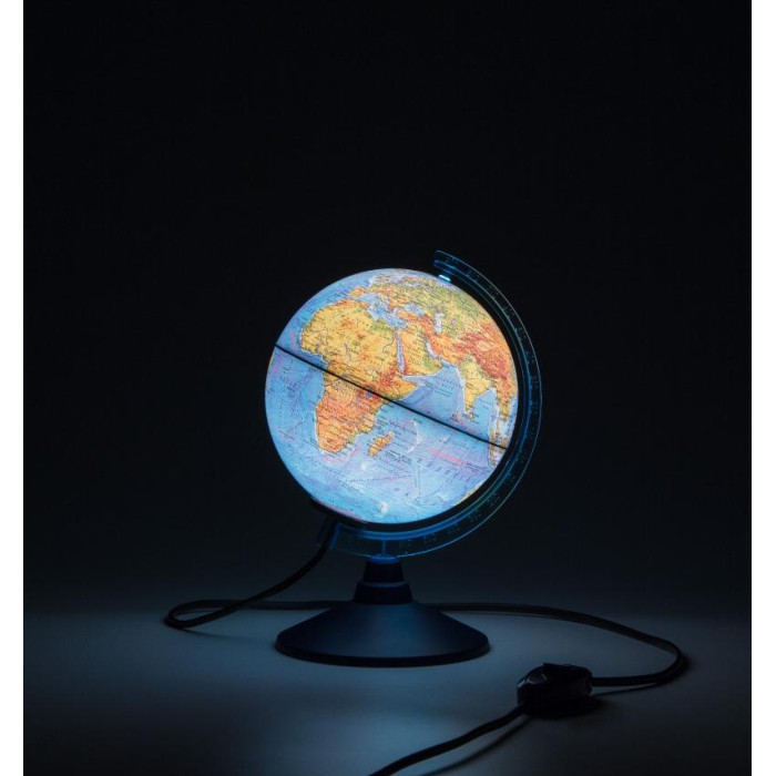 Globen Глобус физический с подсветкой 150 мм