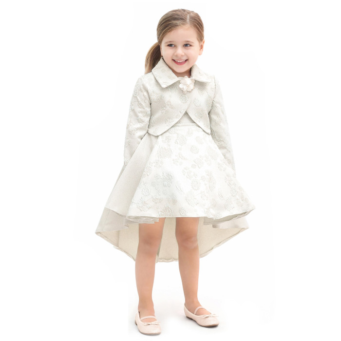 Комплекты детской одежды Lilax Комплект для девочки (жакет и платье) L6051