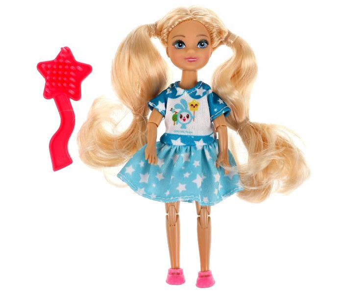 цена Куклы и одежда для кукол Карапуз Кукла Анна 15 см